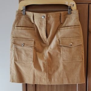 NWOT J. Crew Corduroy Skirt